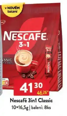 Qanto Nescafé 3in1 Classic nabídka