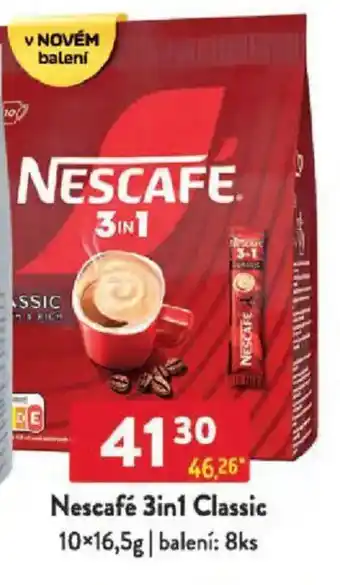 Qanto Nescafé 3in1 Classic nabídka
