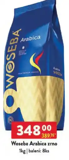 Qanto Woseba Arabica zrno nabídka