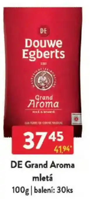 Qanto DE Grand Aroma mletá nabídka