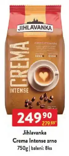 Qanto Jihlavanka Crema Intense zrno nabídka