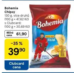 Tesco BOHEMIA CHIPSY nabídka