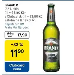 Tesco Braník 11 nabídka