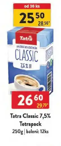 Qanto Tatra Classic 7,5% Tetrapack nabídka