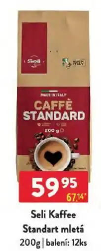 Qanto Seli Kaffee Standart mletá nabídka