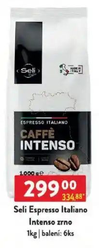 Qanto Seli Espresso Italiano Intenso zrno nabídka