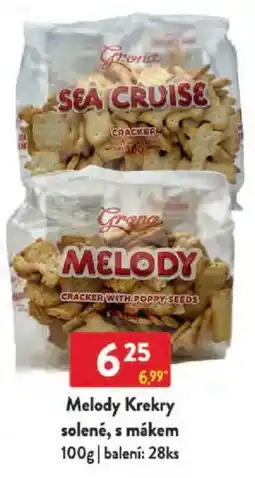 Qanto Melody Krekry solené, s mákem nabídka