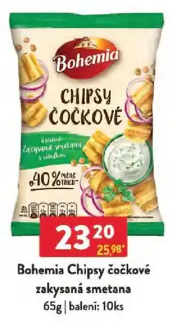 Qanto Bohemia Chipsy čočkové zakysaná smetana nabídka