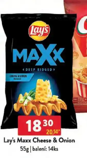 Qanto Lay's Maxx Cheese & Onion nabídka