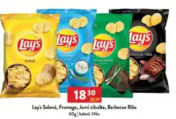 Qanto Lay's Solené, Fromage, Jarní cibulka, Barbecue Ribs nabídka