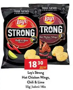 Qanto Lay's Strong Hot Chicken Wings, Chili & Lime nabídka