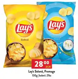 Qanto Lay's Solené, Fromage nabídka
