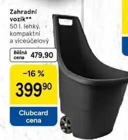 Tesco Zahradní vozík nabídka