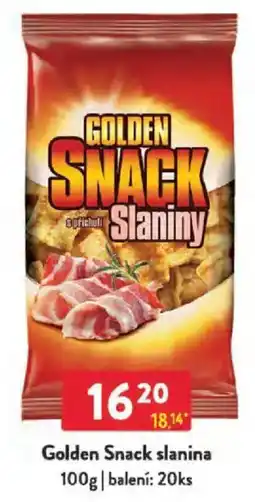 Qanto Golden Snack slanina nabídka