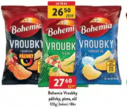 Qanto Bohemia Vroubky pálivky, pizza, sůl nabídka
