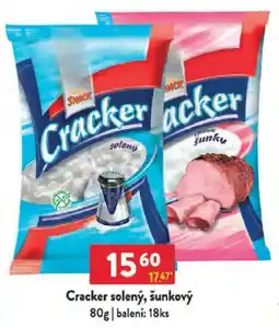 Qanto Cracker solený, šunkový nabídka