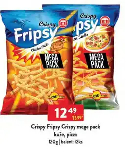 Qanto Crispy Fripsy Crispy mega pack kuře, pizza nabídka