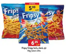 Qanto Fripsy Crispy kuře, slané, sýr nabídka