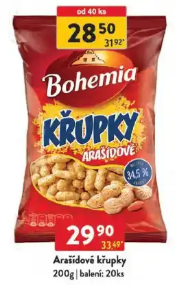 Qanto Arašídové křupky nabídka