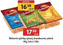 Qanto Bohemia tyčinky sýrové, bramborové, solené nabídka
