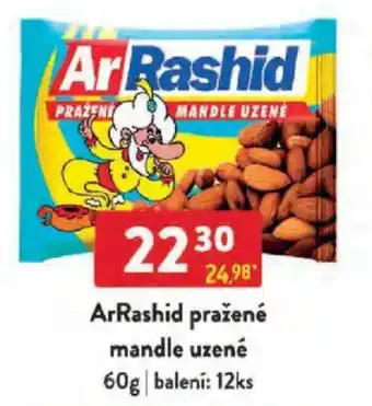 Qanto ArRashid pražené mandle uzené nabídka