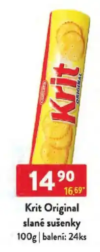 Qanto Krit Original slané sušenky nabídka
