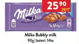 Qanto Milka Bubbly milk nabídka