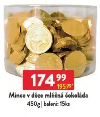 Qanto Mince v dóze mléčná čokoláda nabídka