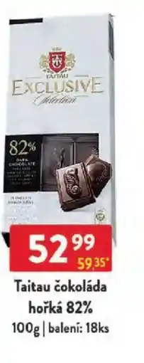 Qanto Taitau čokoláda hořká 82% nabídka