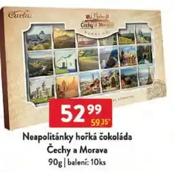 Qanto Neapolitánky hořká čokoláda Čechy a Morava nabídka