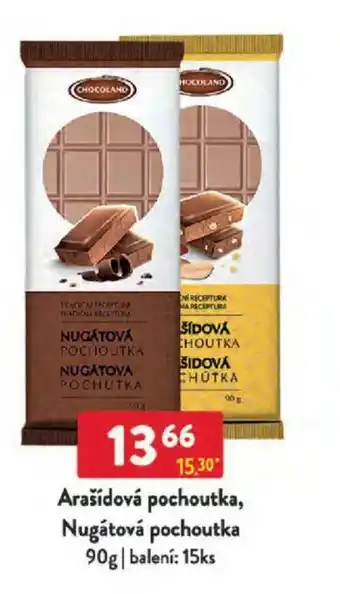 Qanto Arašídová pochoutka, Nugátová pochoutka nabídka