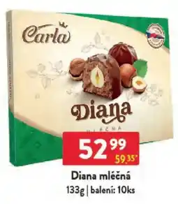 Qanto Diana mléčná nabídka