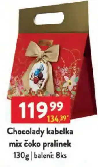 Qanto Chocolady kabelka mix čoko pralinek nabídka