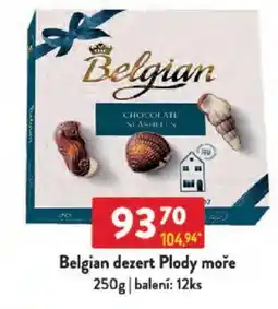 Qanto Belgian dezert Plody moře nabídka