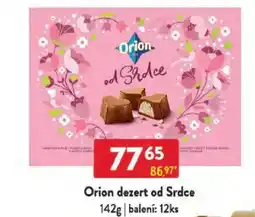 Qanto Orion dezert od Srdce nabídka