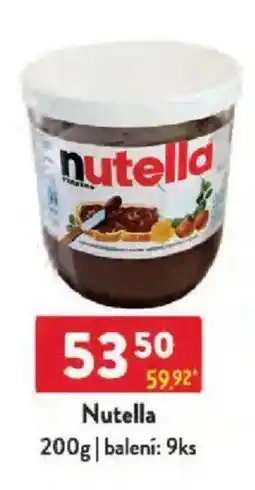 Qanto Nutella nabídka