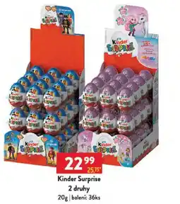 Qanto Kinder Surprise nabídka
