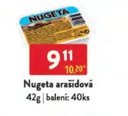Qanto Nugeta arašídová nabídka