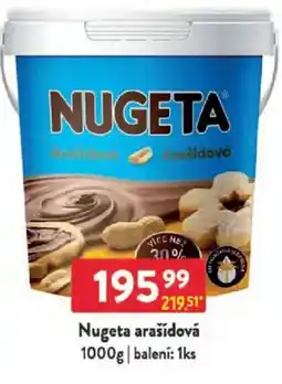 Qanto Nugeta arašídová nabídka