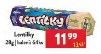 Qanto Lentilky nabídka