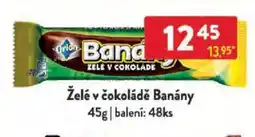 Qanto Želé v čokoládě Banány nabídka