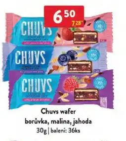 Qanto Chuvs wafer borůvka, malina, jahoda nabídka