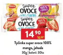 Qanto Tyčinka super ovoce 100% mango, jahoda nabídka