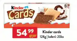 Qanto Kinder cards nabídka