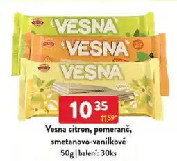 Qanto Vesna citron, pomeranč, smetanovo-vanilkové nabídka