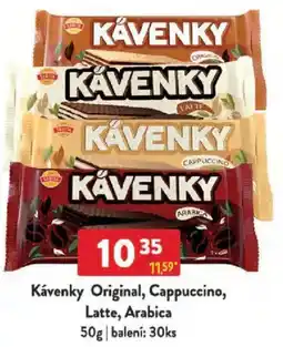 Qanto Kávenky Original, Cappuccino, Latte, Arabica nabídka