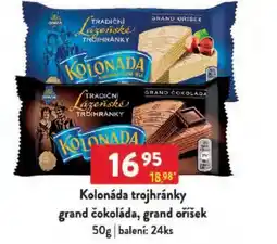 Qanto Kolonáda trojhránky grand čokoláda, grand oříšek nabídka
