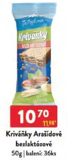 Qanto Kriváňky Arašídové bezlaktózové nabídka