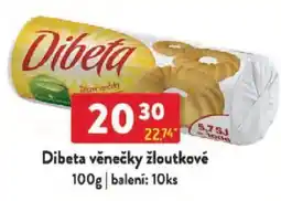 Qanto Dibeta věnečky žloutkové nabídka