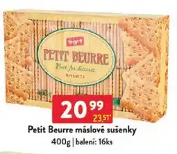 Qanto Petit Beurre máslové sušenky nabídka
